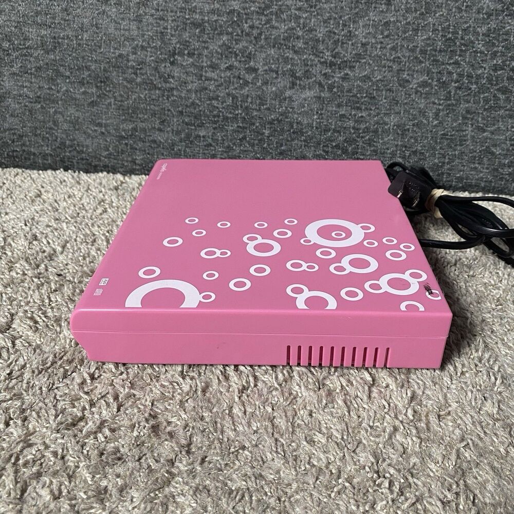 Capello CVD2216PNK Pink DVD Player HDMI CD RCA Compact Disc No Remote